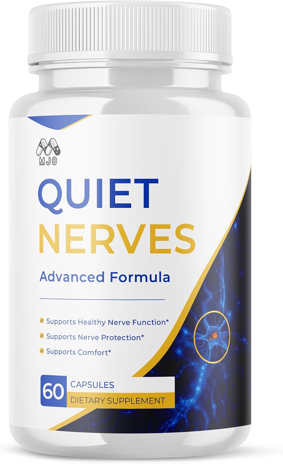 Quiet Nerves advanced nerve health formula two-bottle pack